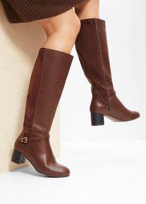 Stiefel in braun, Gr&ouml;sse 36, bonprix