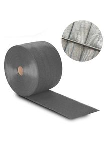 NOOR Sichtschutzstreifen Doppelstabzaun Textil silber RAL 9006 g&uuml;nstig