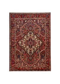 Cazaris Orientteppich , Altrosa, Dunkelbraun, Weinrot , Textil , rechteckig , 160x320 cm , Teppiche & B&ouml;den, Teppich, Orientteppiche