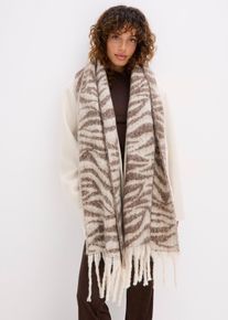 Schal in beige, Gr&ouml;sse Onesize, bonprix