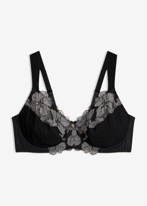 Minimizer-BH mit gepolsterten Tr&auml;gern in schwarz, Gr&ouml;sse 90G, bonprix