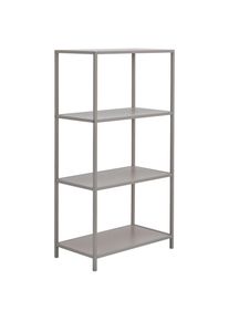 CARRYHOME Regal , Kaschmir , Metall, Holzwerkstoff , 4 F&auml;cher , 60x113x33 cm , Bsci , stehend, In verschiedenen Gr&ouml;ssen erh&auml;ltlich , Wohnzimmer, Regal, B&uuml;cherregale